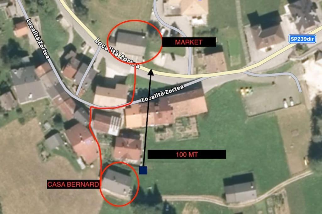 Casa Bernard Zortea Vanoi Cuore Verde Del Trentino Canal San Bovo Exteriör bild